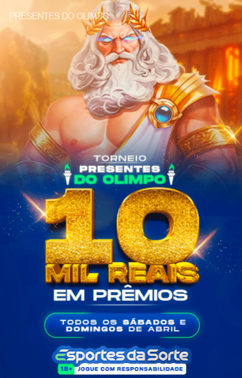 Presentes do Torneio Olympus Esporte Da Sorte